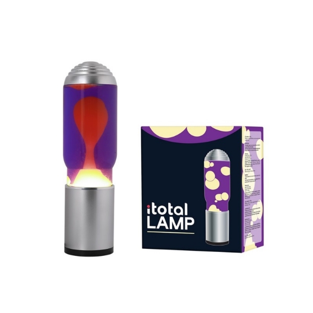 ΛΑΜΠΑ i-TOTAL XL2197 LAVA LAMP A.D.A. VIOLET-RED  (AROMATIC)