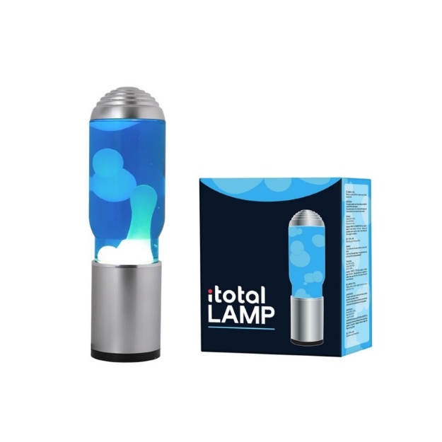 ΛΑΜΠΑ i-TOTAL XL2196 LAVA LAMP A.D.A. BLUE-WHITE  (AROMATIC)