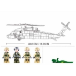 ΠΑΙΧΝΙΔΙΑ SLUBAN MOD.BRICKS B1012 MEDICAL ARMY HELICOPTER