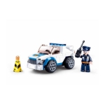 ΠΑΙΧΝΙΔΙΑ SLUBAN POLICE B0824 CAR WITH PULL BACK MOTOR