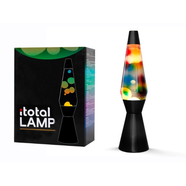 ΛΑΜΠΑ i-TOTAL XL2340 LAVA MULTI COLOUR LAMP H40cm
