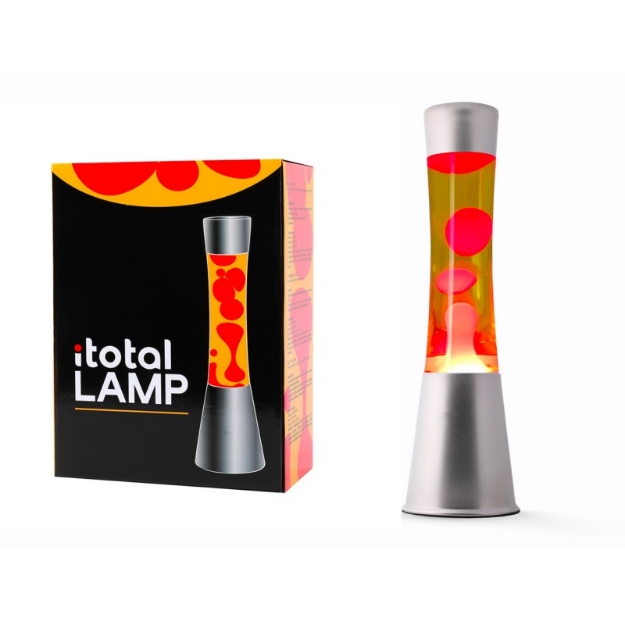 ΛΑΜΠΑ i-TOTAL XL2349 LAVA YELLOW-RED LAMP H40cm