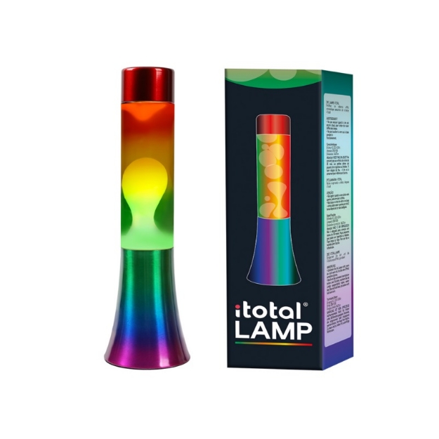 ΛΑΜΠΑ i-TOTAL XL2461 LAVA RAINBOW LAMP H30cm