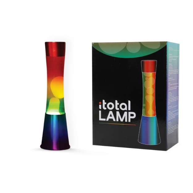 ΛΑΜΠΑ i-TOTAL XL1782 LAVA RAINBOW LAMP H40cm