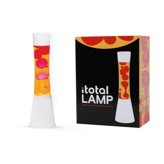 ΛΑΜΠΑ i-TOTAL XL1757 LAVA YELL-RED LAMP H40cm