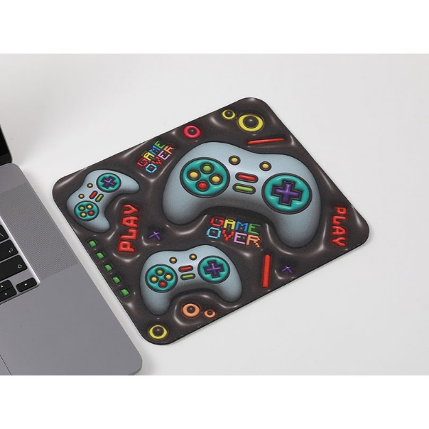 MOUSE PAD  i-TOTAL XL2552J LET'S PLAY 3D 24x20